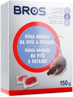 Bros měkká návnada na myši a potkan 150 - Zahradní a sezónní produkty Nástrahy a lapače